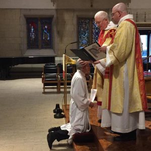 The Ordination of Maria Evans to the Transitional Diaconate.